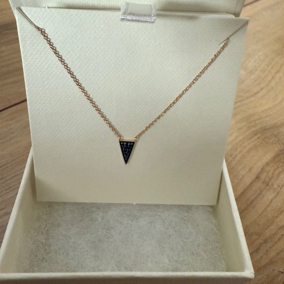 Covet 14kt Gold and Black Diamond Renegade Necklace - Picture 5 of 8